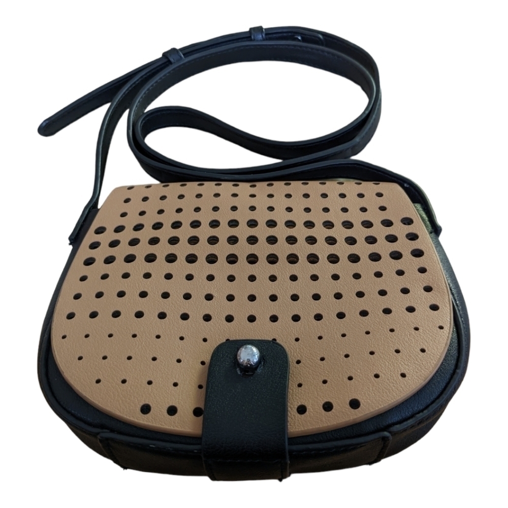 BCBGENERATION Small Crossbody purse Lightweight Metal Ball Closure